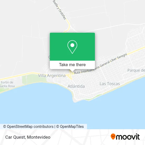 Car Quest map