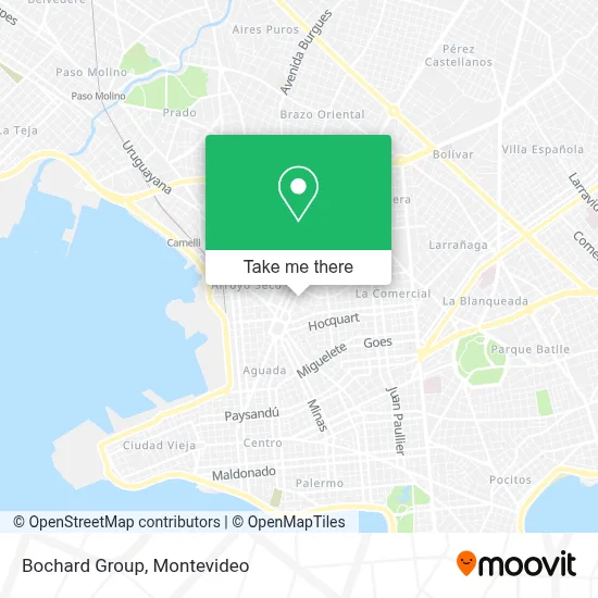 Bochard Group map