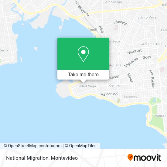 National Migration map