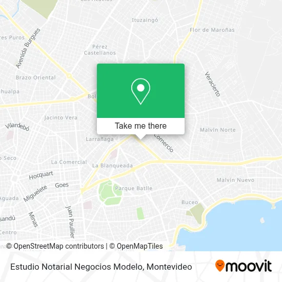 Estudio Notarial Negocios Modelo map