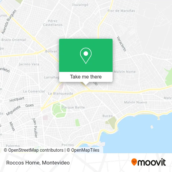 Roccos Home map