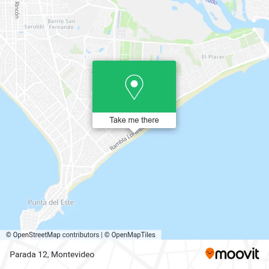 Parada 12 map