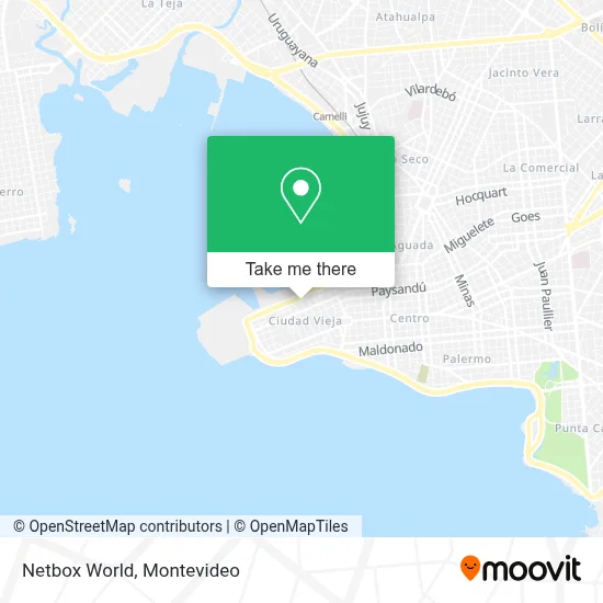 Netbox World map