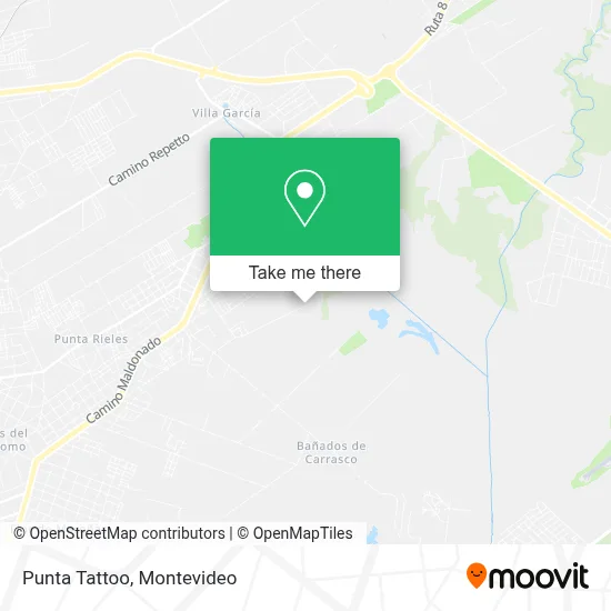 Punta Tattoo map