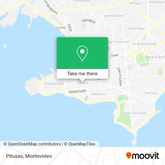 Pitusas map