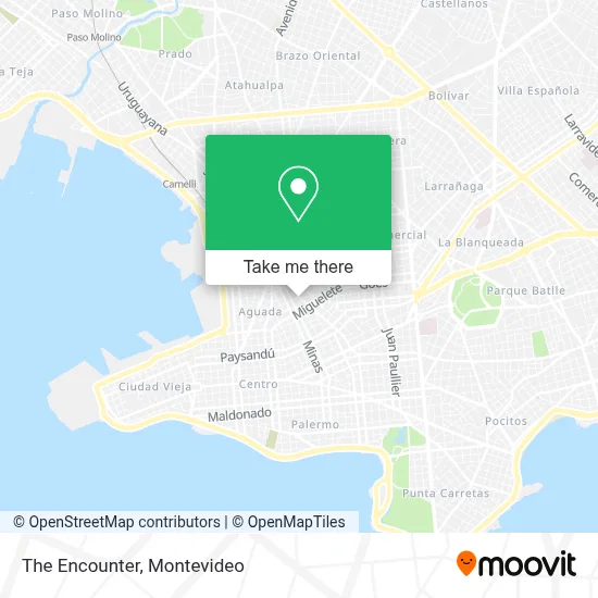 El Encuentro map