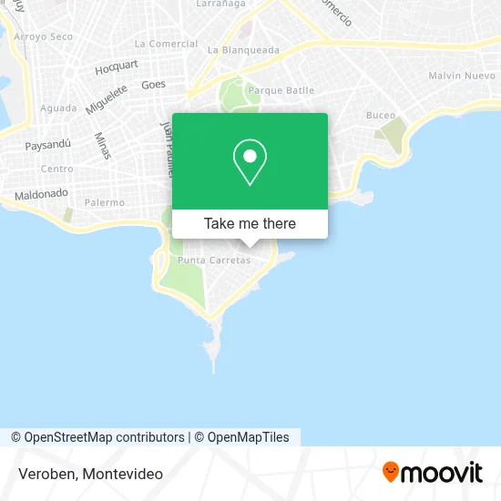 Veroben map