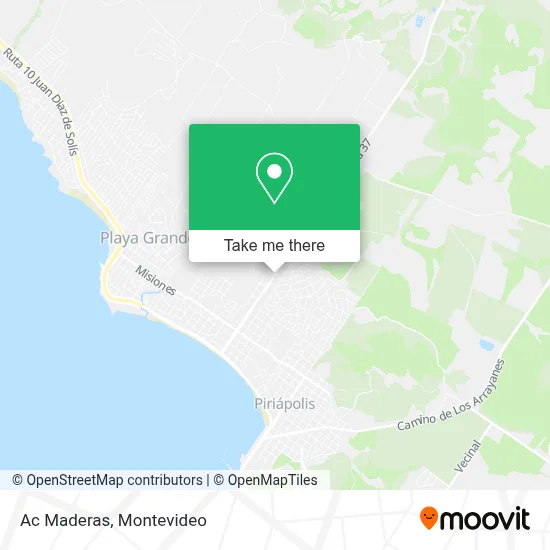 Ac Maderas map