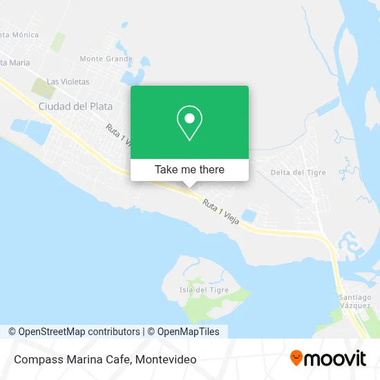 Compass Marina Cafe map