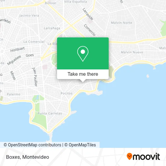 Boxes map