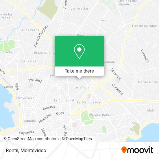 Rontil map