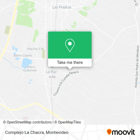 Complejo La Chacra map