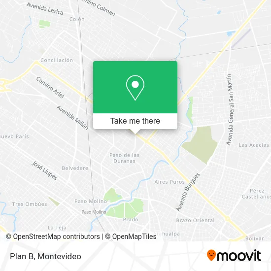 Plan B map
