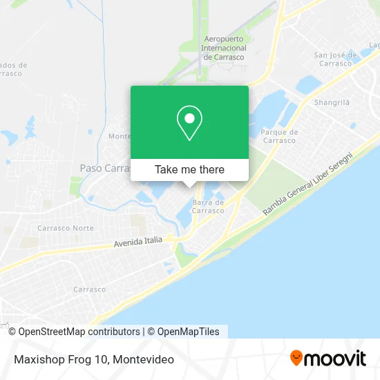 Maxishop Frog 10 map