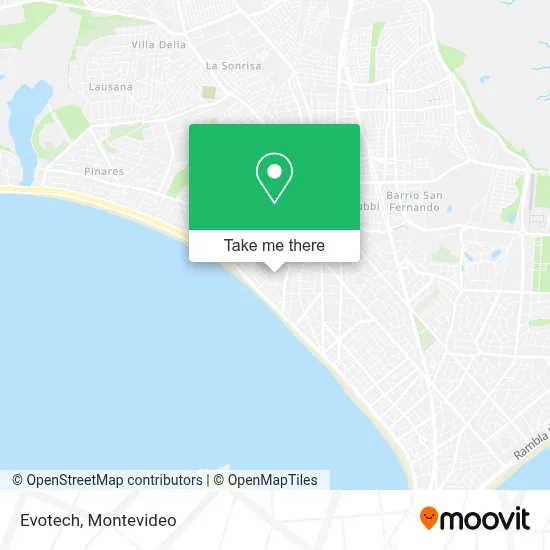 Evotech map