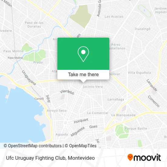 Ufc Uruguay Fighting Club map