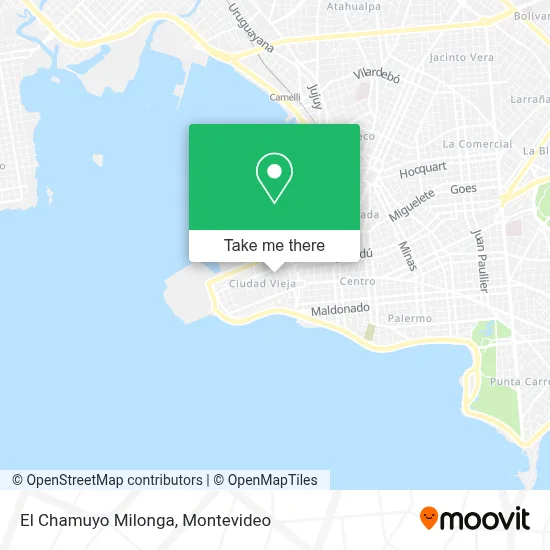 El Chamuyo Milonga map