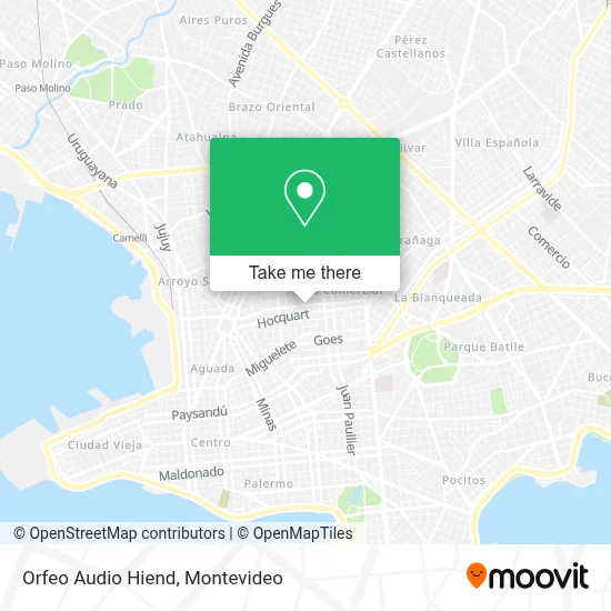 Orfeo Audio Hiend map