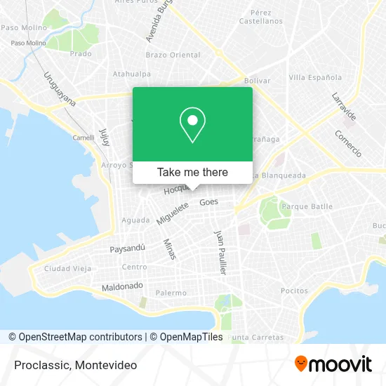 Proclassic map