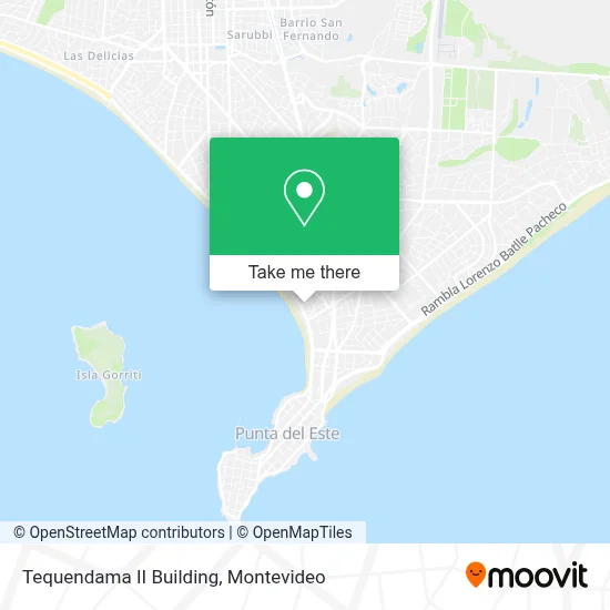 Tequendama II Building map