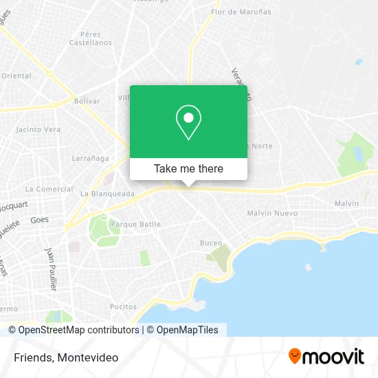 Friends map