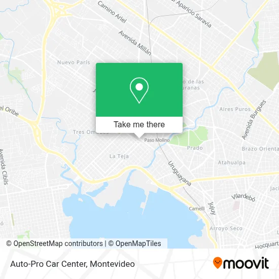 Auto-Pro Car Center map