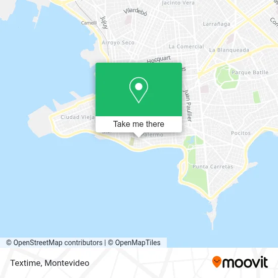Textime map