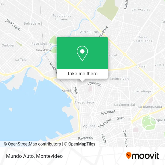 Mundo Auto map