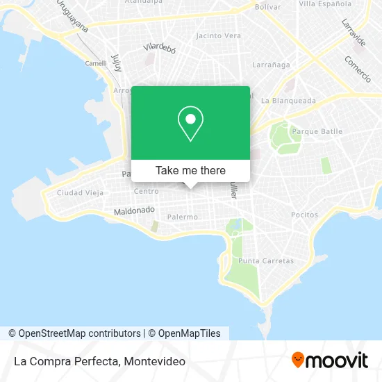 La Compra Perfecta map