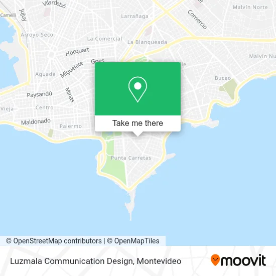Luzmala Communication Design map