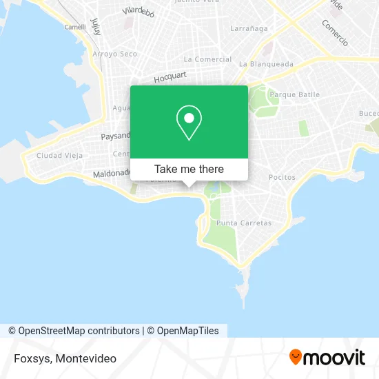 Foxsys map