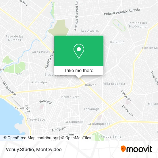 Venuy.Studio map