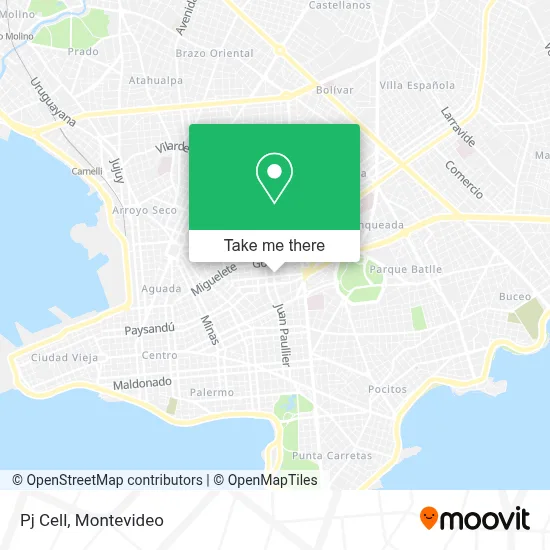 Pj Cell map