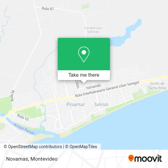 Novamas map