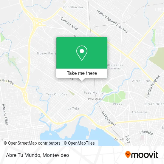 Abre Tu Mundo map
