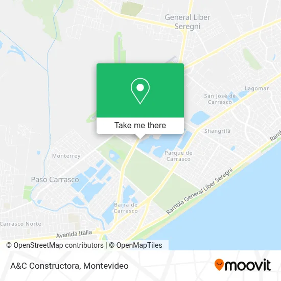 A&C Constructora map