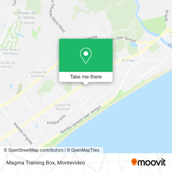 Magma Training Box map
