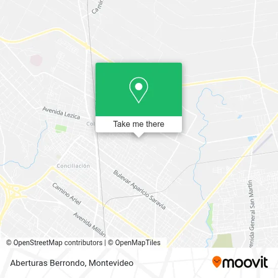 Aberturas Berrondo map