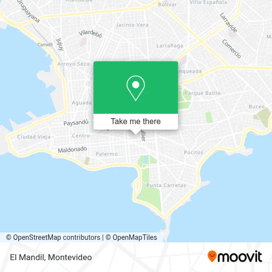 El Mandil map