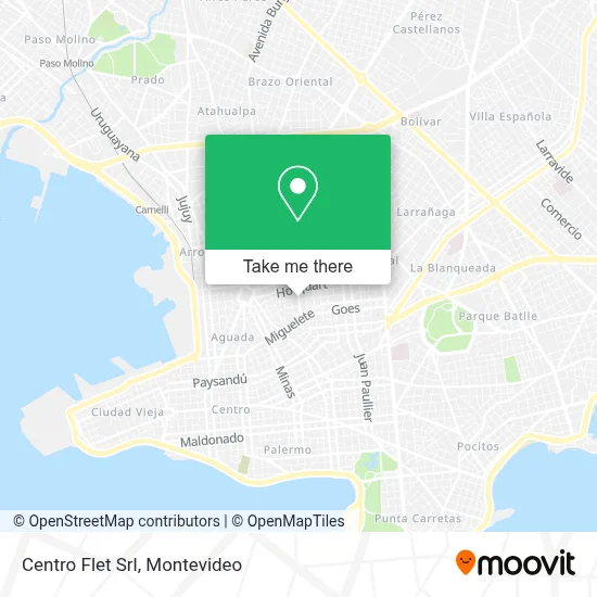 Centro Flet Srl map