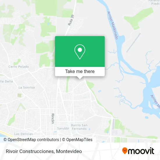 Rivoir Construcciones map