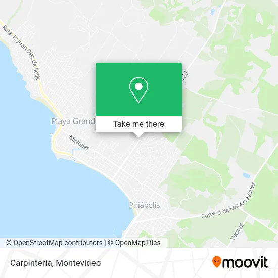 Carpinteria map