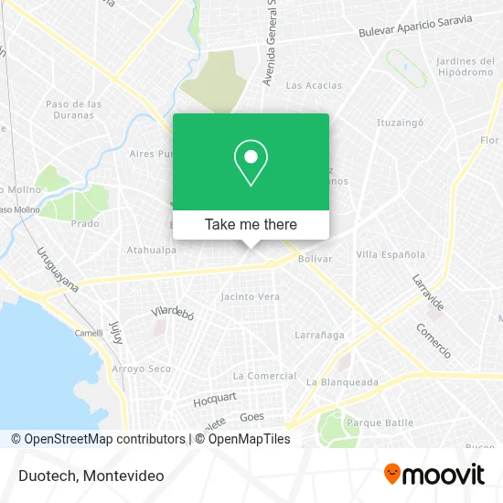 Duotech map