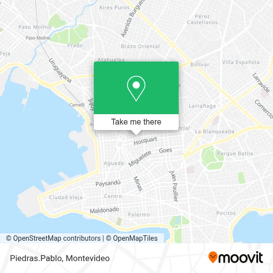 Piedras.Pablo map