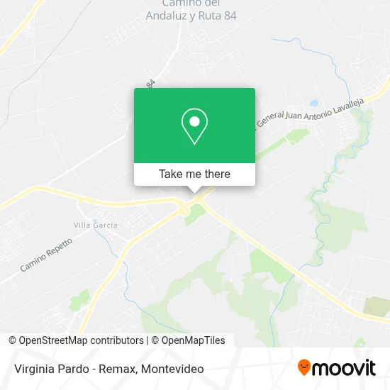 Virginia Pardo - Remax map