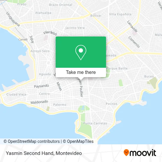 Yasmin Second Hand map