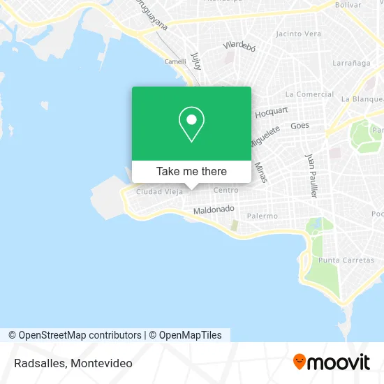 Radsalles map