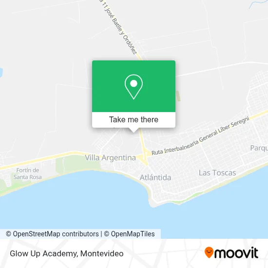 Glow Up Academy map