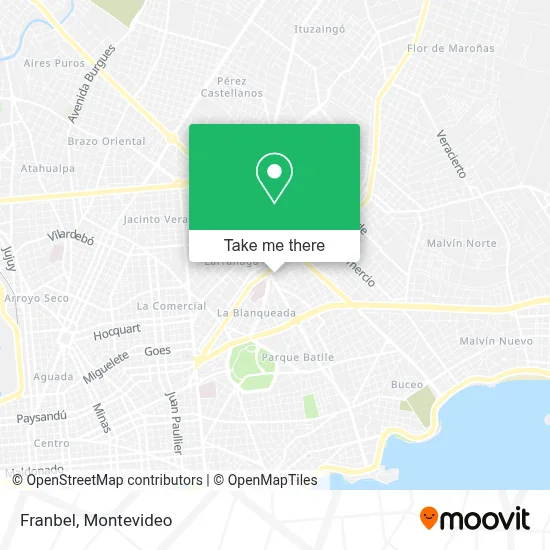Franbel map