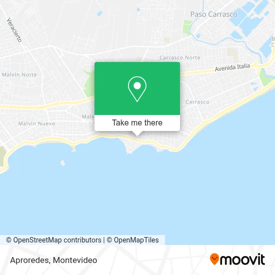 Aproredes map